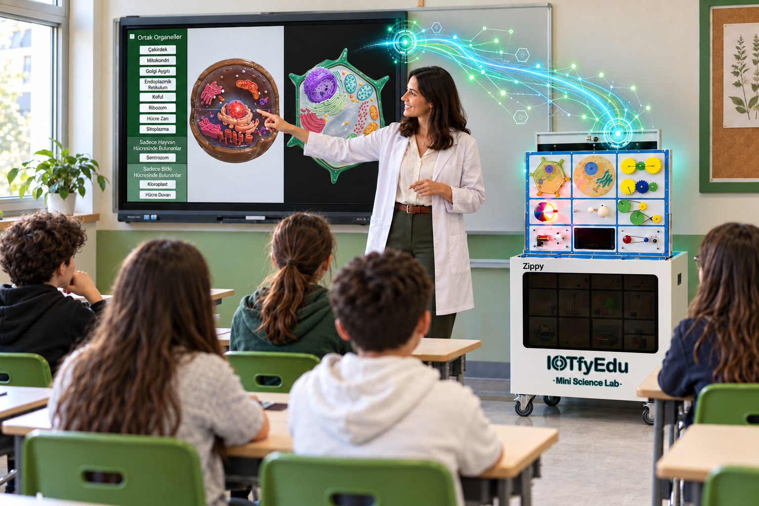Middle school IoT experiments